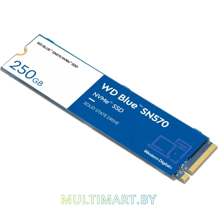 SSD диск WD Blue SN570 250GB (WDS250G3B0C)